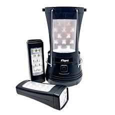 "As Is" Flipo 3-in-1 Lantern with Dual Integrated Flashlights