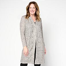 "As Is" G by Giuliana Boucle Knit Topper Cardigan