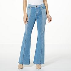 "As Is" G by Giuliana Echochic Seamed Flare Leg Jean