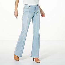 "As Is" G by Giuliana Echochic Seamed Flare Leg Jean 