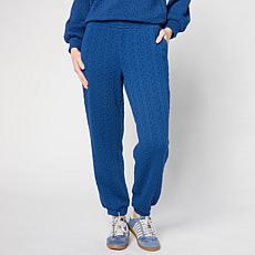 "As Is" G by Giuliana Knit Quilted Jogger