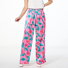 "As Is" G by Giuliana Woven Wide-Leg Pant