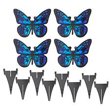 "As Is" GreanBase Solar Butterfly Garden Decor - Set of 4