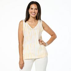 "As Is" GREY by Jhoan Sebastian Grey Satin Dual Neckline Tank