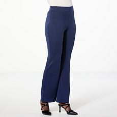 "As Is" IMAN Global Chic Ponte Knit Bootcut Pant