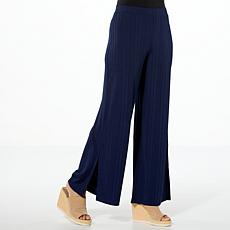 "As Is" IMAN Global Chic Ribbed Knit Pull-On Pant