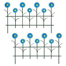 "As Is" Improvements 2-piece 16" Metal Flower Fence