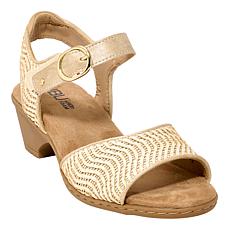 "As Is" JBU Jule Demi Wedge 2-piece Sandal 