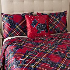 "As Is" Jeffrey Banks Comforter Set with Decorative Pillow 