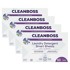 "As Is" Joy CleanBoss Powerful Laundry Smart Sheets 4pk Up to 240 L...