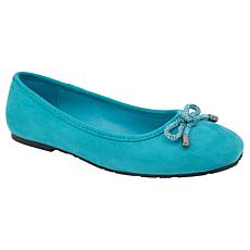 "As Is" Kenneth Cole Reaction Elstree Soft Square Toe Ballet Flat