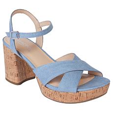 "As Is" Kenneth Cole Reaction Reeva Platform Dress Sandal