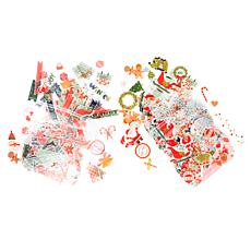 "As Is" Kingston Crafts 2328-piece Holiday Vellum and Acetate Kit