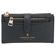 "As Is" London Fog 2-in-1 Everyday Pebble Wallet