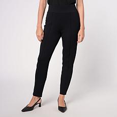 "As Is" Mark & James by Badgley Mischka Aspn Scub Tapered Pull-On Pant