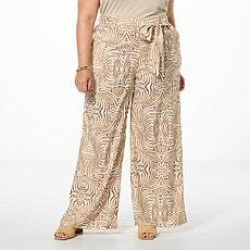 "As Is" Mark & James by Badgley Mischka Bianca Wide-Leg Palazzo Pant