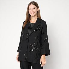 "As Is" MarlaWynne Embellished Sequin Jacket