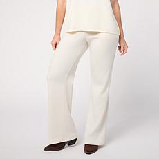 "As Is" MarlaWynne French Terry Full-Length Flare Pant
