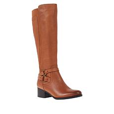 "As Is" Naturalizer Kiana Leather or Suede Riding Boot - Wide Calf