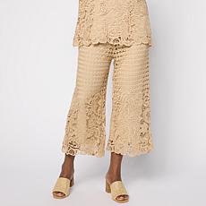 "As Is" Nina Leonard Elastic Waist Pull-On Cropped Pant