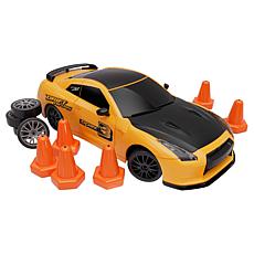 "As Is" Odyssey Toys Drift All Day RC Car with Cone Course