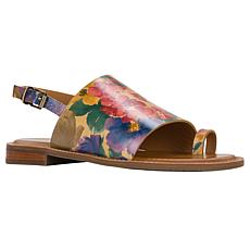 "As Is" Patricia Nash Angelica Leather Slingback Sandal