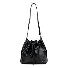 "As Is" Patricia Nash Belamy Leather Drawstring Bucket Bag