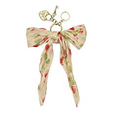 "As Is" Patricia Nash Bow with Heart Lock Hang Off
