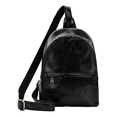 "As Is" Patricia Nash Ennis Leather Sling