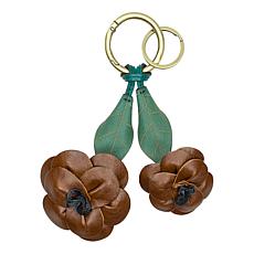 "As Is" Patricia Nash Flower Key Fob