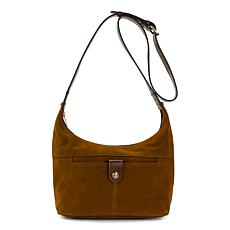 "As Is" Patricia Nash Leonora Leather Hobo Crossbody