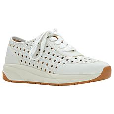 "As Is" Patricia Nash Milla Perforated Leather Sneaker