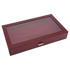"As Is" Prestige™ Croco-Embossed Single Drawer Jewelry Box