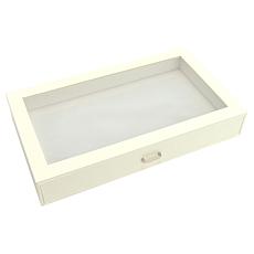 "As Is" Prestige™ Croco-Embossed Single Drawer Jewelry Box