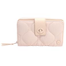 "As Is" Samantha Brown To-Go RFID Turn Lock Quilted Wallet