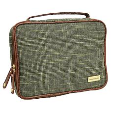 "As Is" Samantha Brown Vintage Tweed 5-piece Organizer