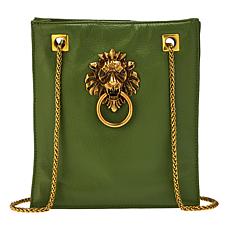 "As Is" Sharif Legacy Lions Gate Stingray Leather Shopper