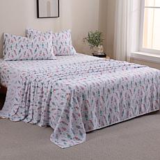 "As Is" South Street Loft 4-piece Candy Christmas Sheet Set