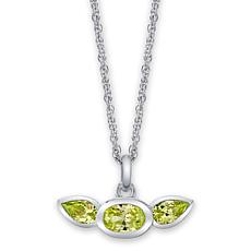 "As Is" Star Wars RockLove Crystal Grogu Sterling Silver 18" Necklace