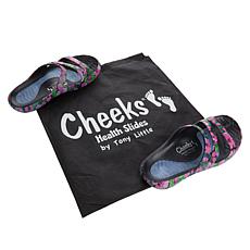 "As Is" Tony Little Cheeks Health Slide with Gel Footbed