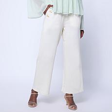 "As Is" TowerHill by Christie Brinkley Cropped Illusion Jean