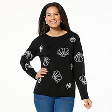 "As Is" TWRHLL by Christie Brinkley Sweater Tunic