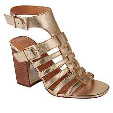 "As Is" Vince Camuto Hichney Leather Cage Sandal