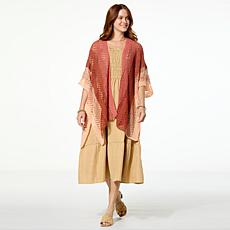 "As Is" Vince Camuto Ombre Open Knit Topper