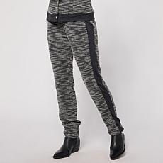 "As Is" Vivica A. Fox Collection Boucle Straight Leg Pant
