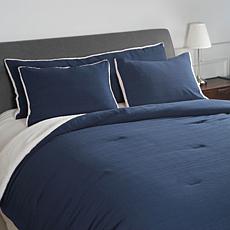 "As Is" Warm & Coxy Luxe Chenille Comforter Set