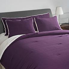 "As Is" Warm & Coxy Luxe Chenille Comforter Set