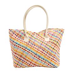 "As Is" Wildflower Garden Party Embroidered Tote