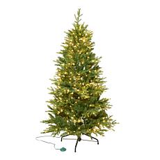 "As Is" Winter Lane 5' Pre-Lit Majestic Fir Artificial Christmas Tree