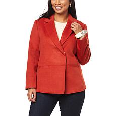 "As Is" WynneCollection Melton Car Coat